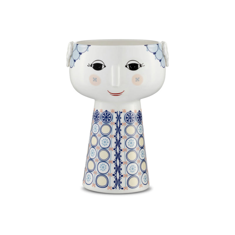 Bjørn Wiinblad Eva Vase Blue