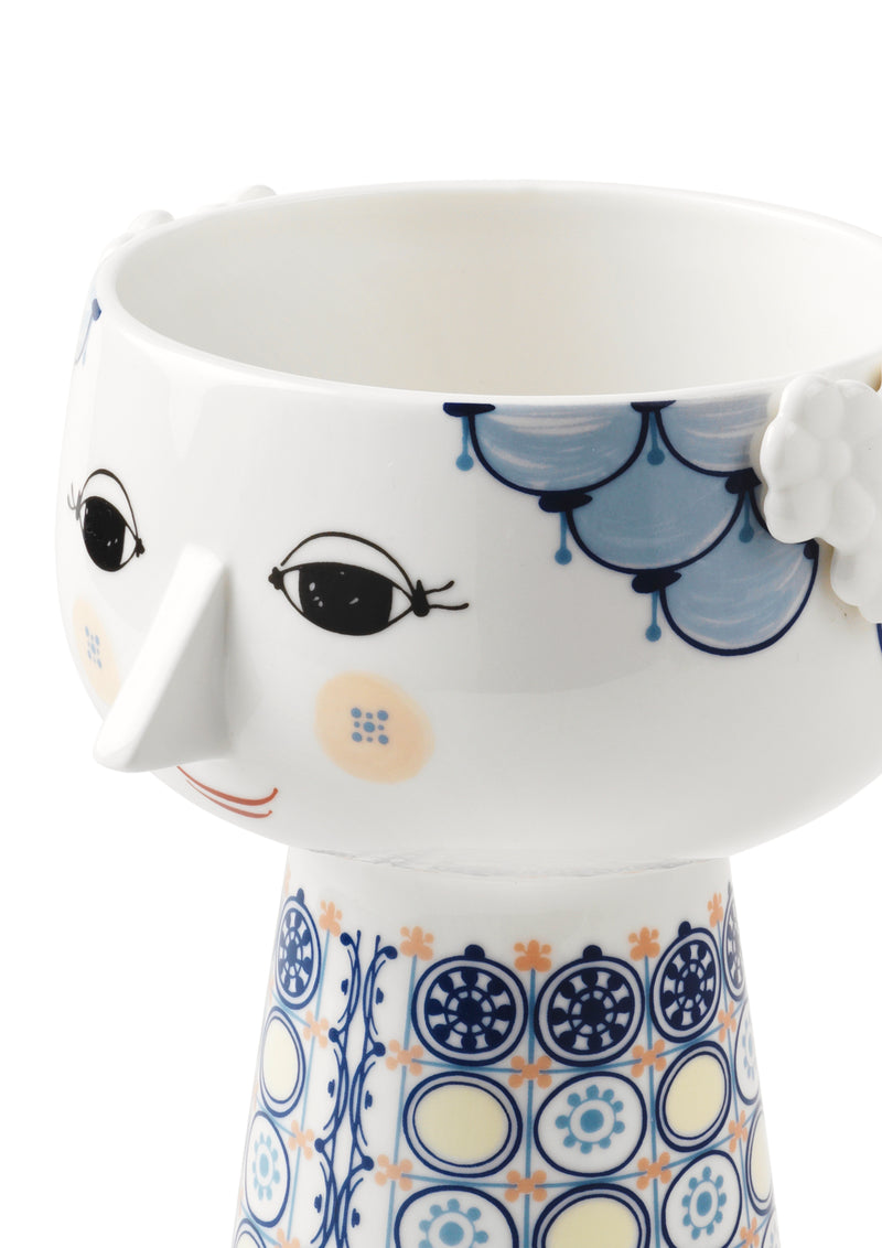 Bjørn Wiinblad Eva Vase Blue