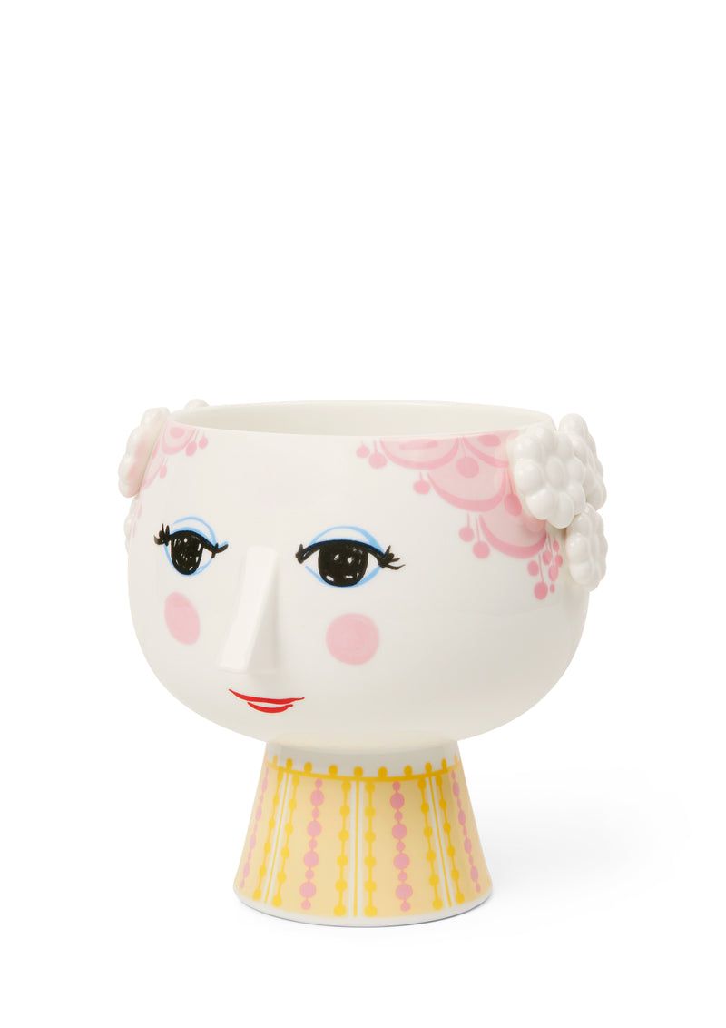 Bjørn Wiinblad Eva Flowerpot On Base Pink