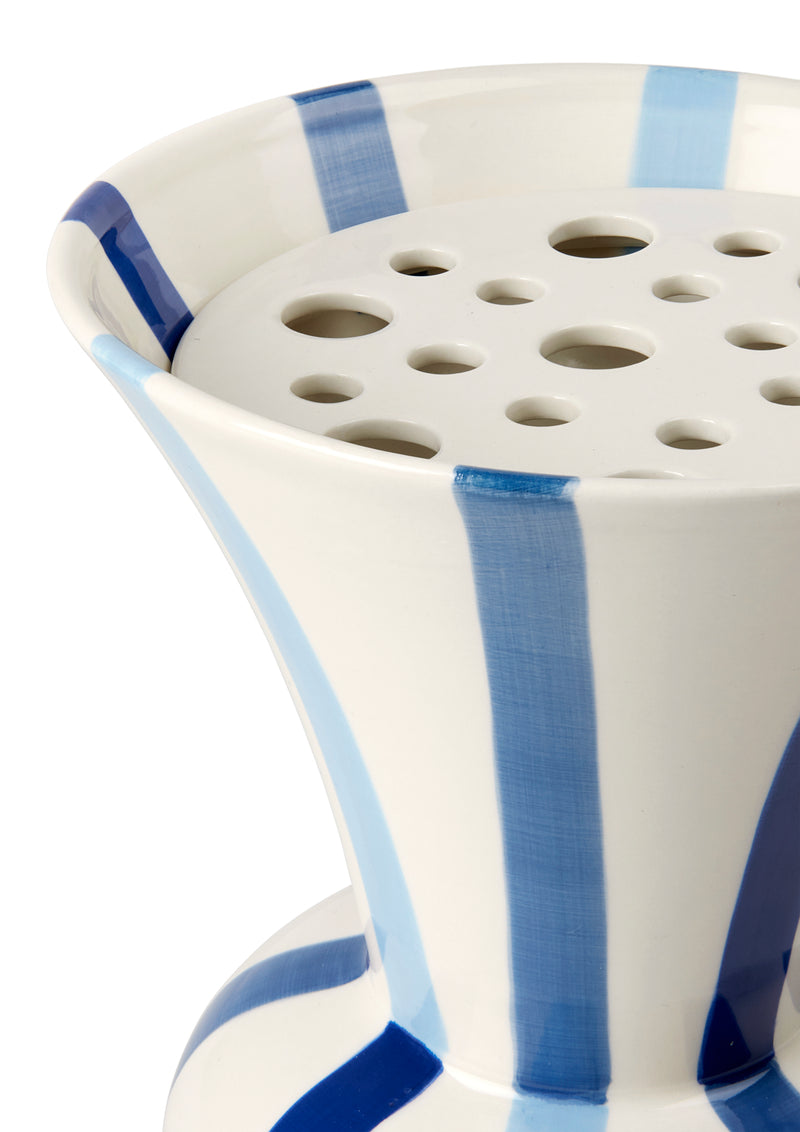 Kähler Signature Vase, Blue