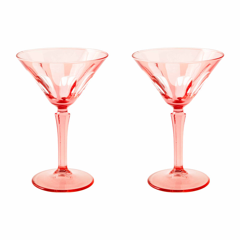 Rialto Glass Martini Kitten , Set Of 2