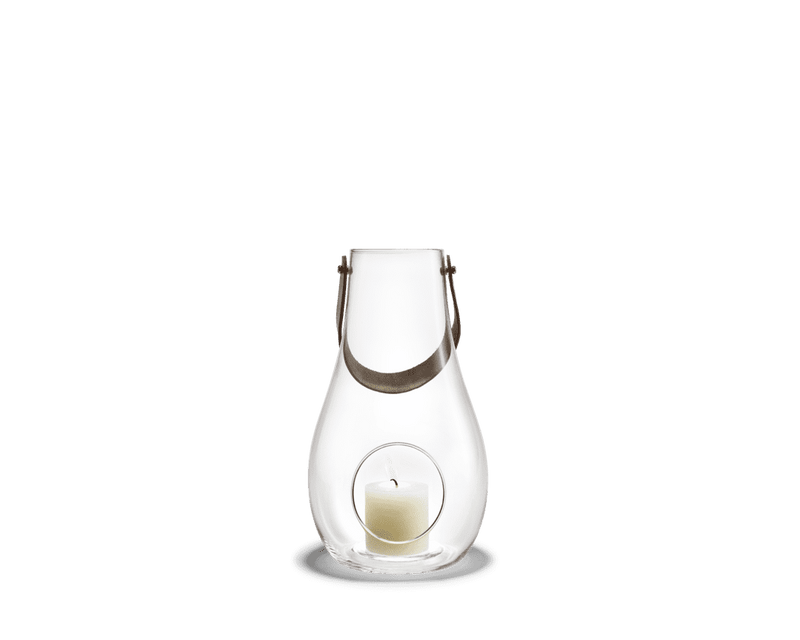 Holmegaard DWL Lantern Clear H: 17.7" Ø: 10.4"