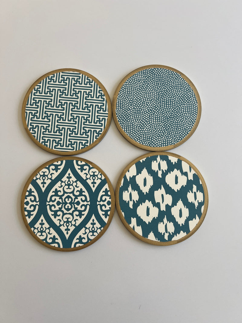 Coaster Chinese Blue (Set of 4)