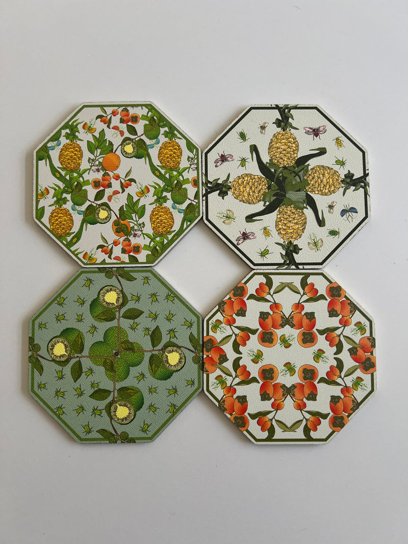 Coaster Cotton & Quill Mixed Bag (Set of 4)