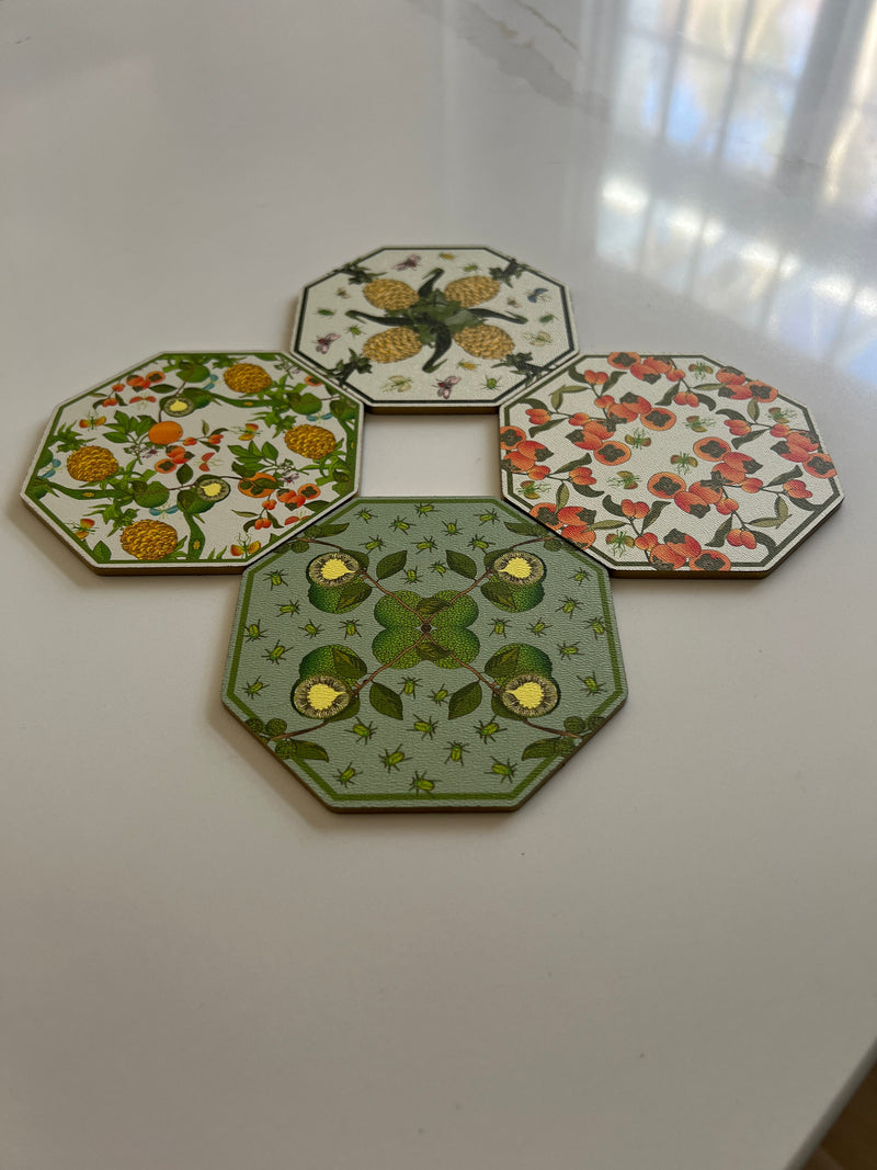 Coaster Cotton & Quill Mixed Bag (Set of 4)