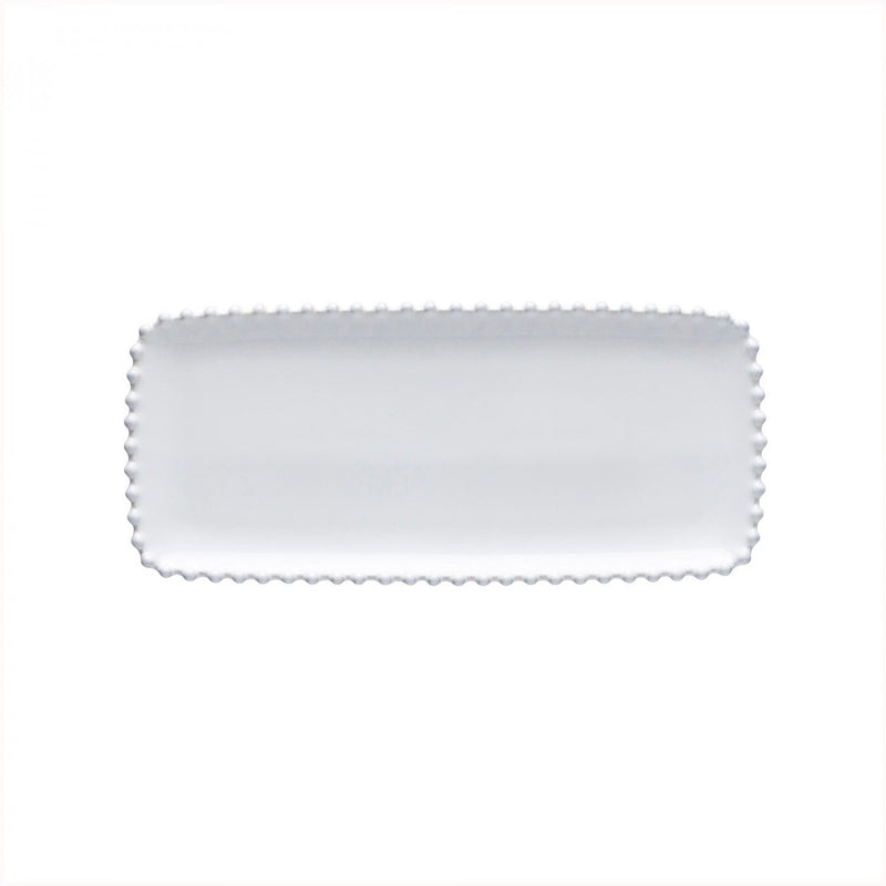 Rectangle Tray White Pearl