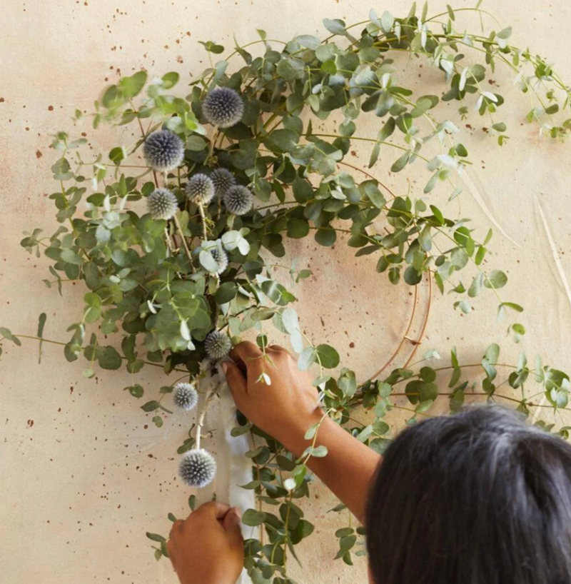 Copper Wreath Form 8"