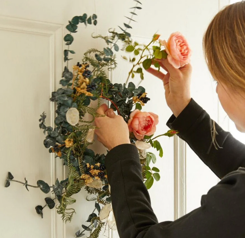 Copper Wreath Form 8"