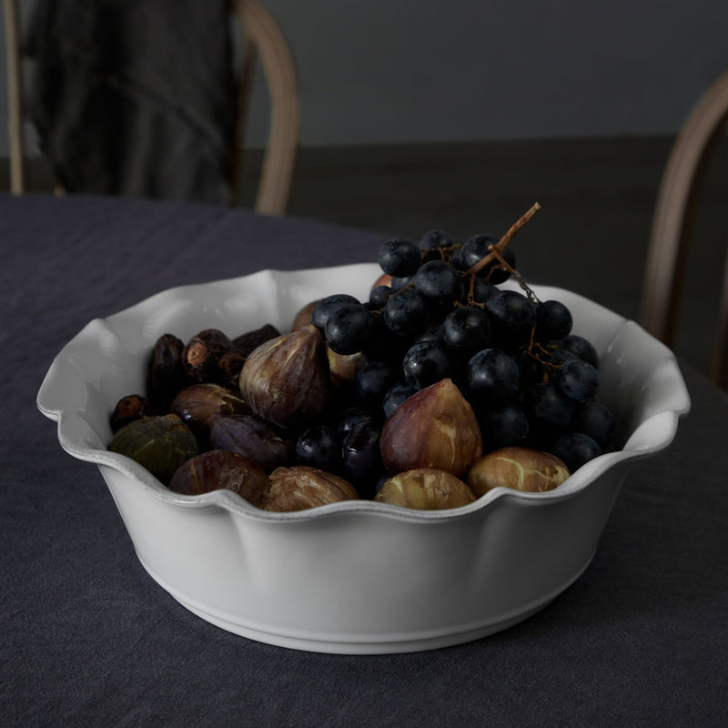 Serving Bowl White Rosa