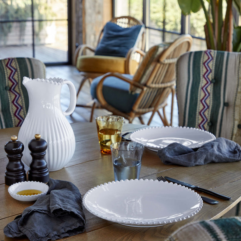 Dinner Plate White Pearl