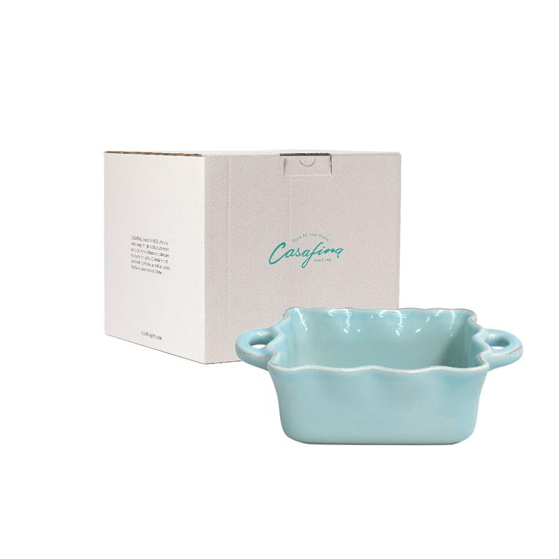 Cook & Host Baker Ruffled Square Blue