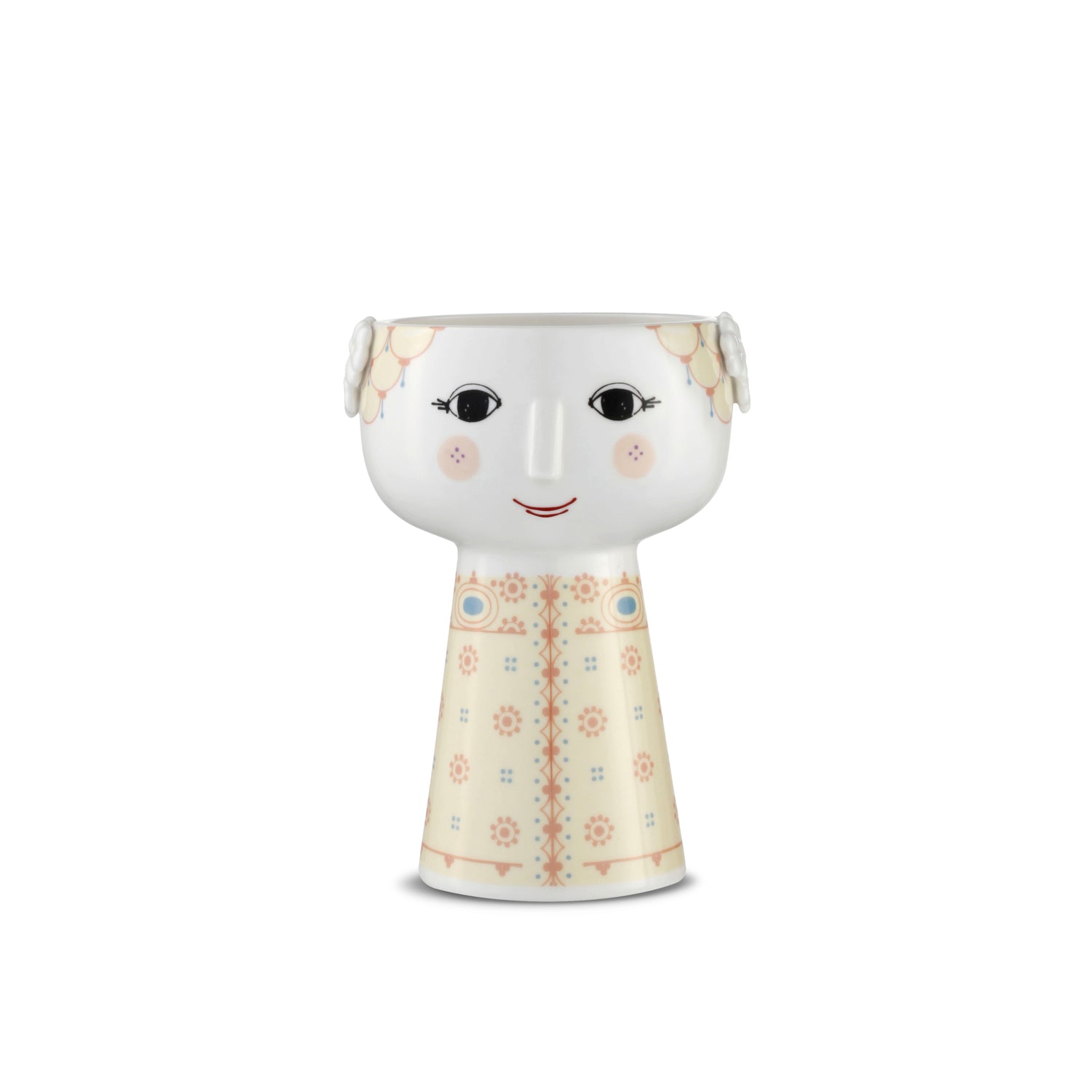 Bjørn Wiinblad Eva Vase Soft Yellow 