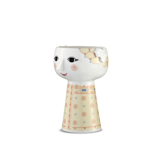 Bjørn Wiinblad Eva Vase Soft Yellow 