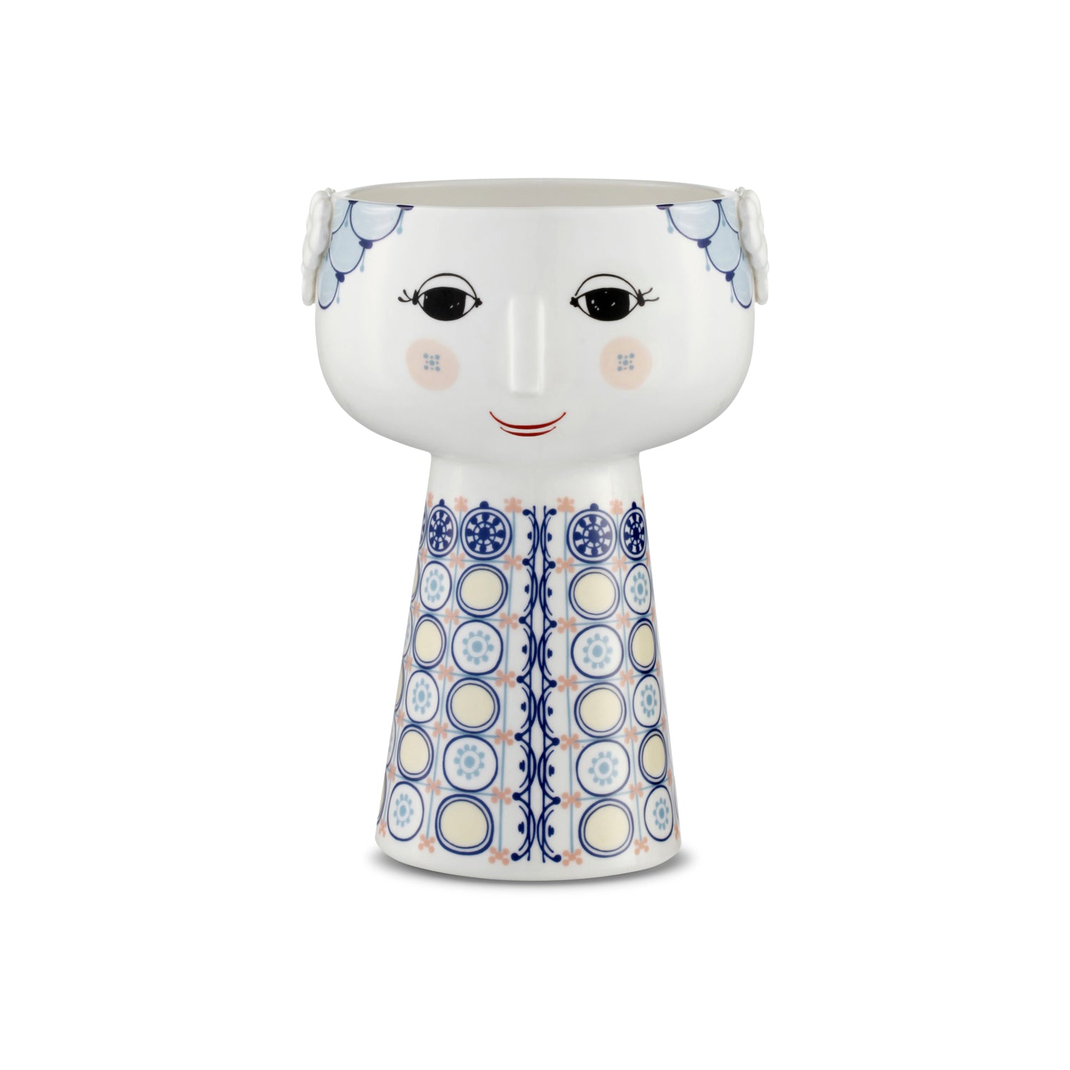 Bjørn Wiinblad Eva Vase Blue 