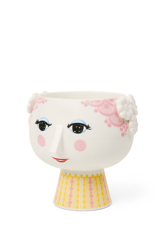 Bjørn Wiinblad Eva Flowerpot On Base Pink 