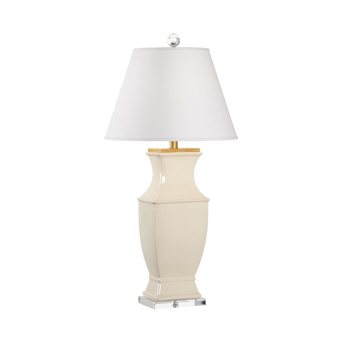 Rockville Cream Accent Lamp