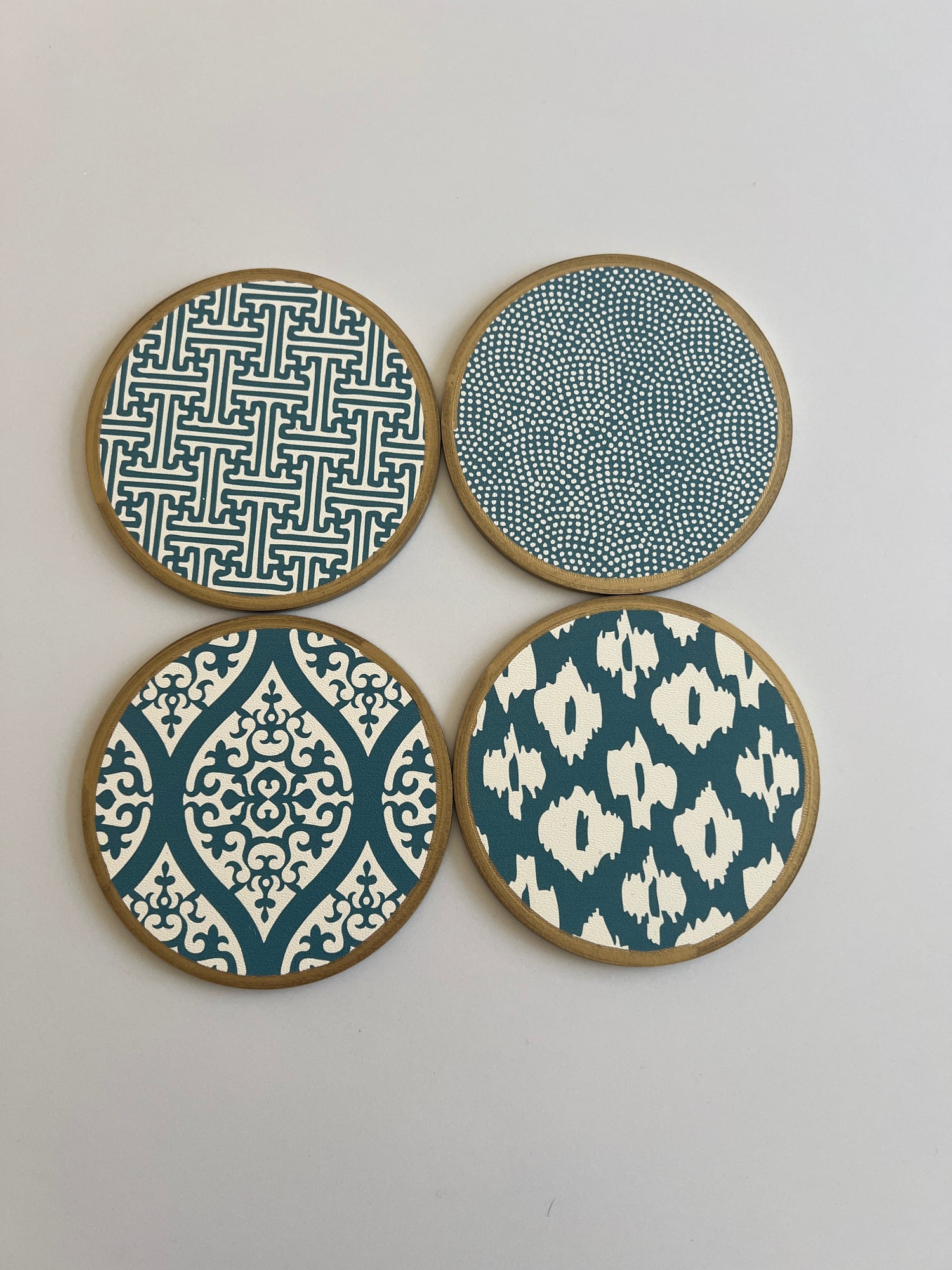 Coaster Chinese Blue (Set of 4)