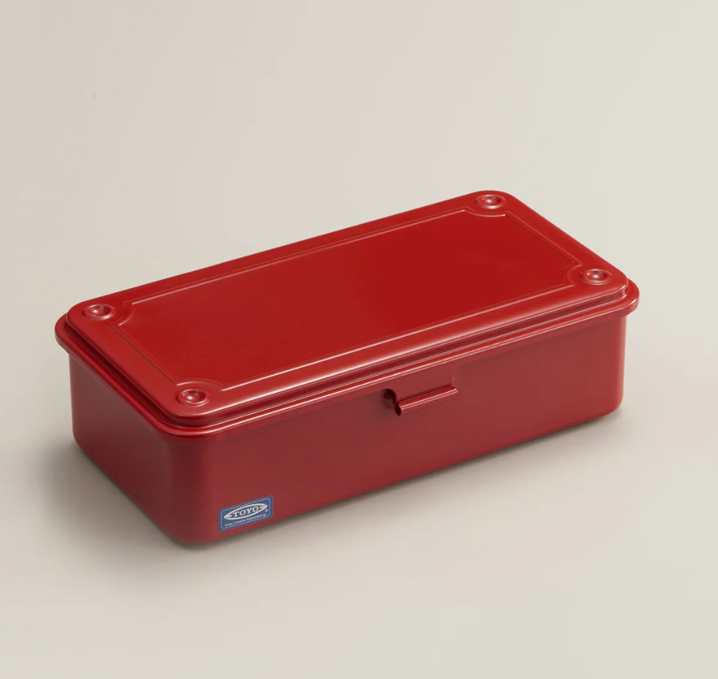 Steel Stackable Toolbox Red