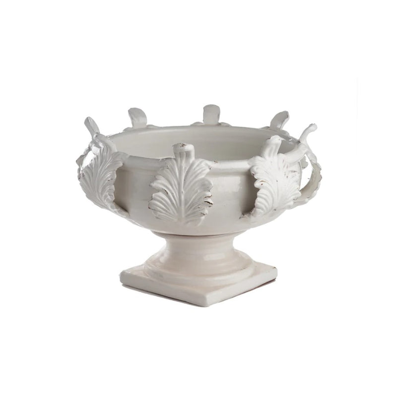 Vinci Centerpiece, Large Acanthus Leaf Vase