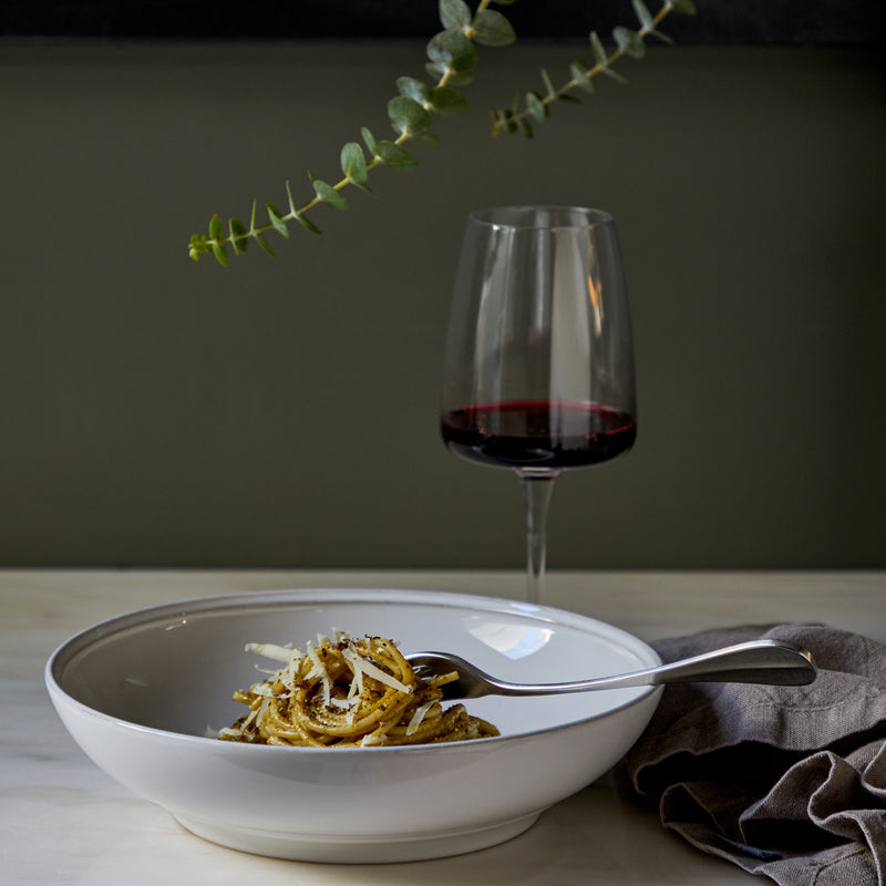 Pasta Bowl White Friso 