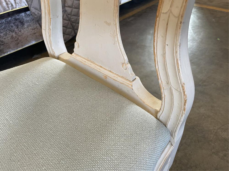 Swedish Rococo Six Dining Chairs