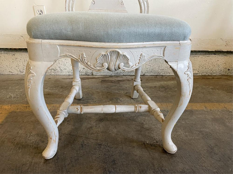 Swedish Rococo Six Dining Chairs