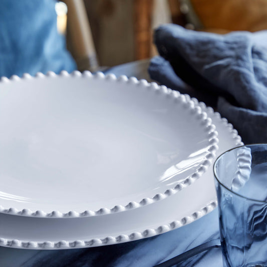 Dinner Plate White Pearl 